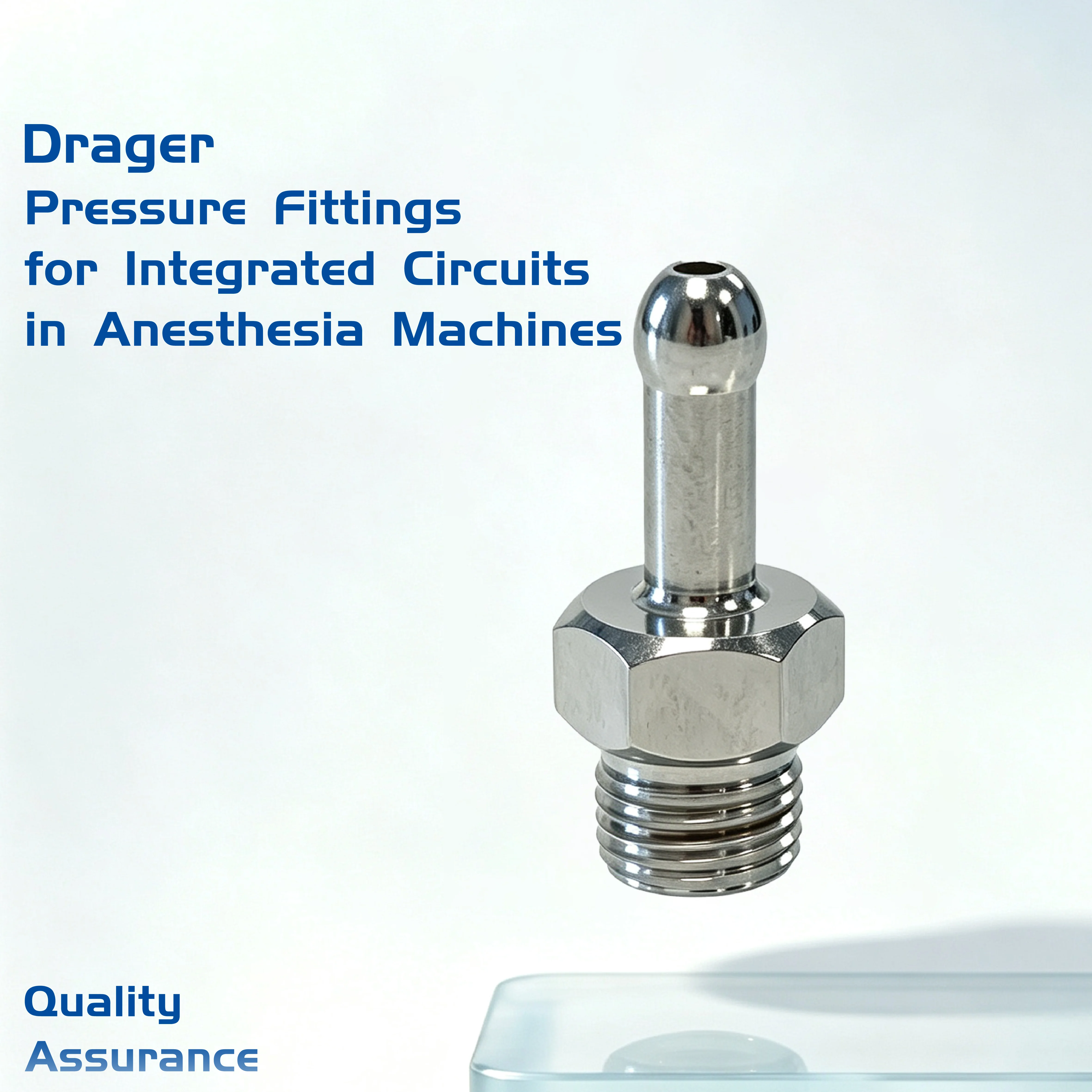 Drager Pressure Fittings Integrated circuit connector of Anesthesia machine