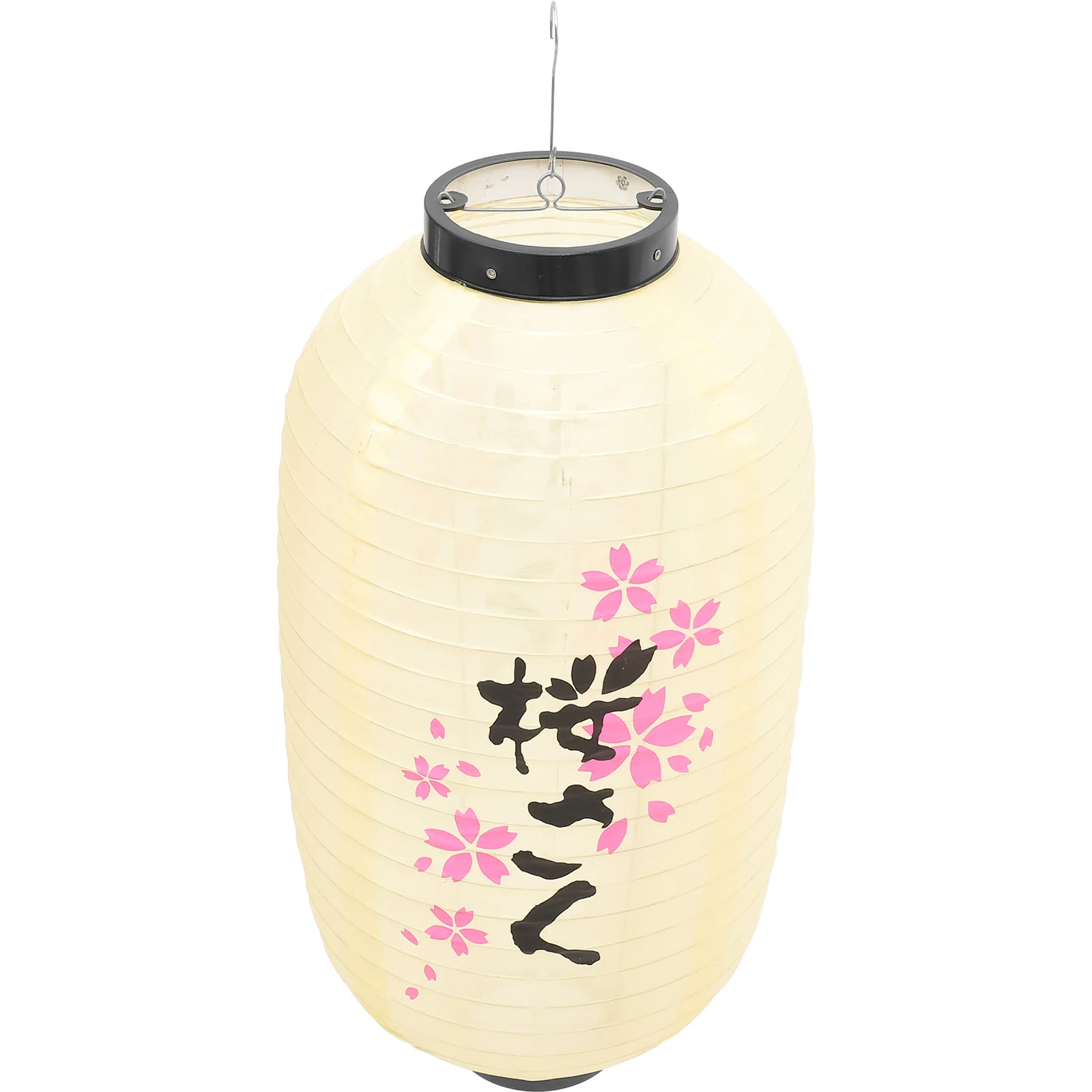 

Japanese Cherry Blossom Lantern 25x48cm Waterproof Home Decor Festive Hanging Lantern for Party Wedding New Year Traditional