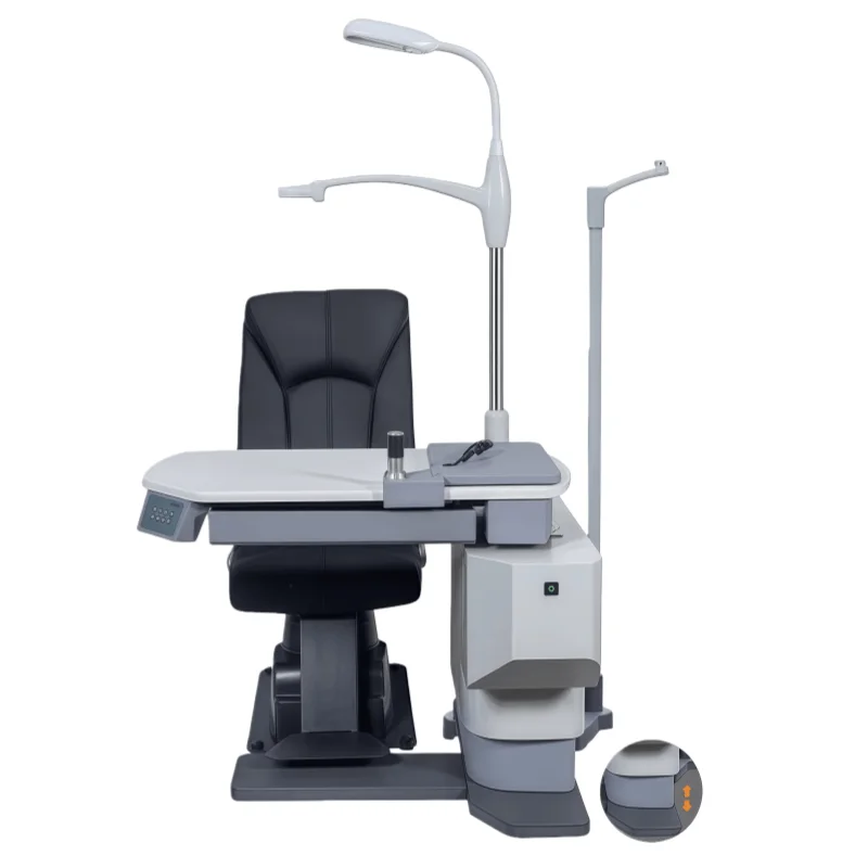 PK-199A/C Combined Table Series Large-Angle Swing for Optometry Unit with 90 Rotatable Desk for Vision Labs