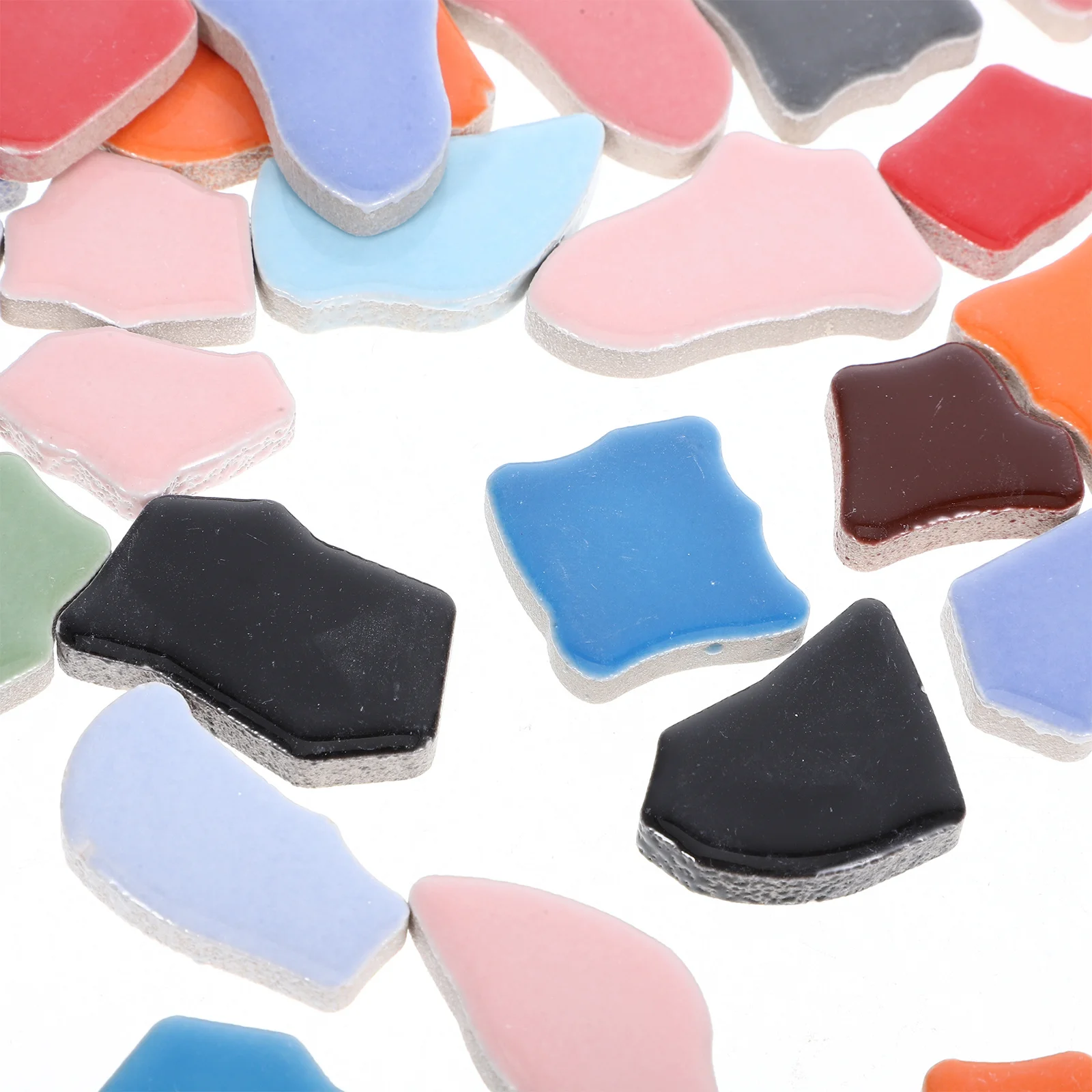 

Ceramic Mosaic Tiles DIY Patches Sturdy Materials for Garden Paths Art Projects Ceramic Tile Assortment DIY Assortment