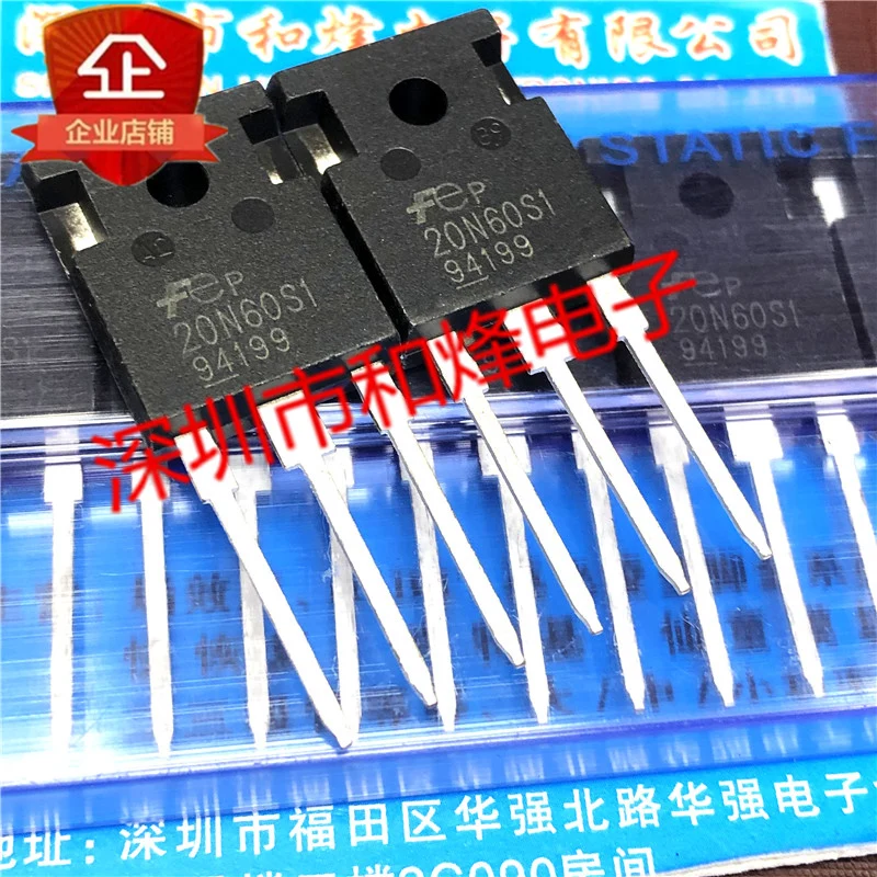 5PCS-10PCS 20N60S1 FMW20N60S1 TO-247 600V 20A Baru dan Asli Tersedia