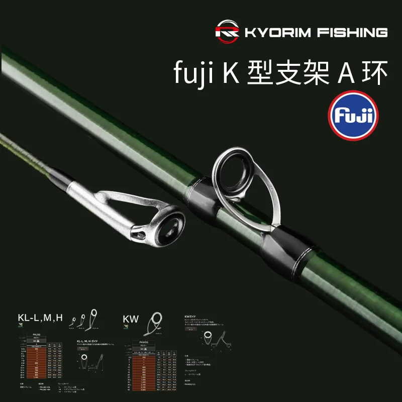 Imagem -06 - Kyorim Stream Game Lure Vara de Pesca Seções Ação Rápida Torayca Carbono Fuji um Guia Carretel de Carbono Assento Truta Rod