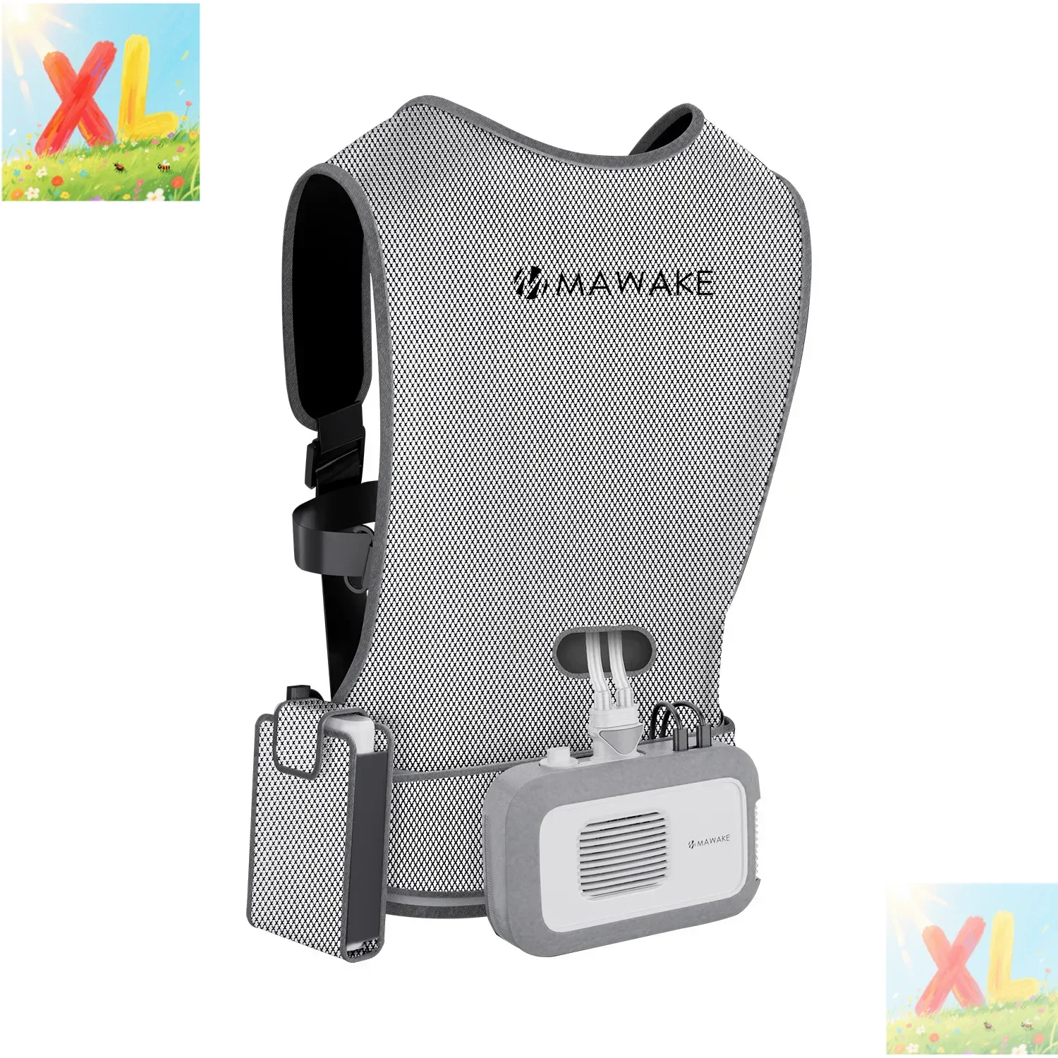 

Fuxin Cold Water Circulation Cooling Air Conditioning Clothes Outdoor Construction Site Heat Prevention Air Conditioning Clothes