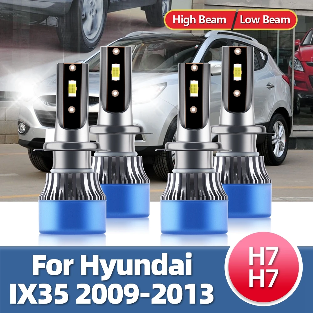 

Roadsun Led 15000LM мощная фара 110 Вт H7 лампы CSP 12В турбо лампа для Hyundai IX35 Luces Замена 2009 2010 2011 2012 2013