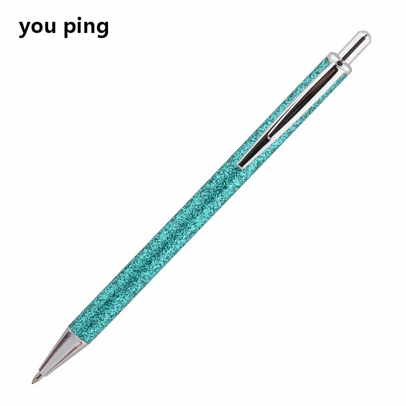 جديد 6 ألوان عصرية مشرق الجسم مكتب الأعمال قلم حبر جاف لوازم الطلاب المدرسية #3