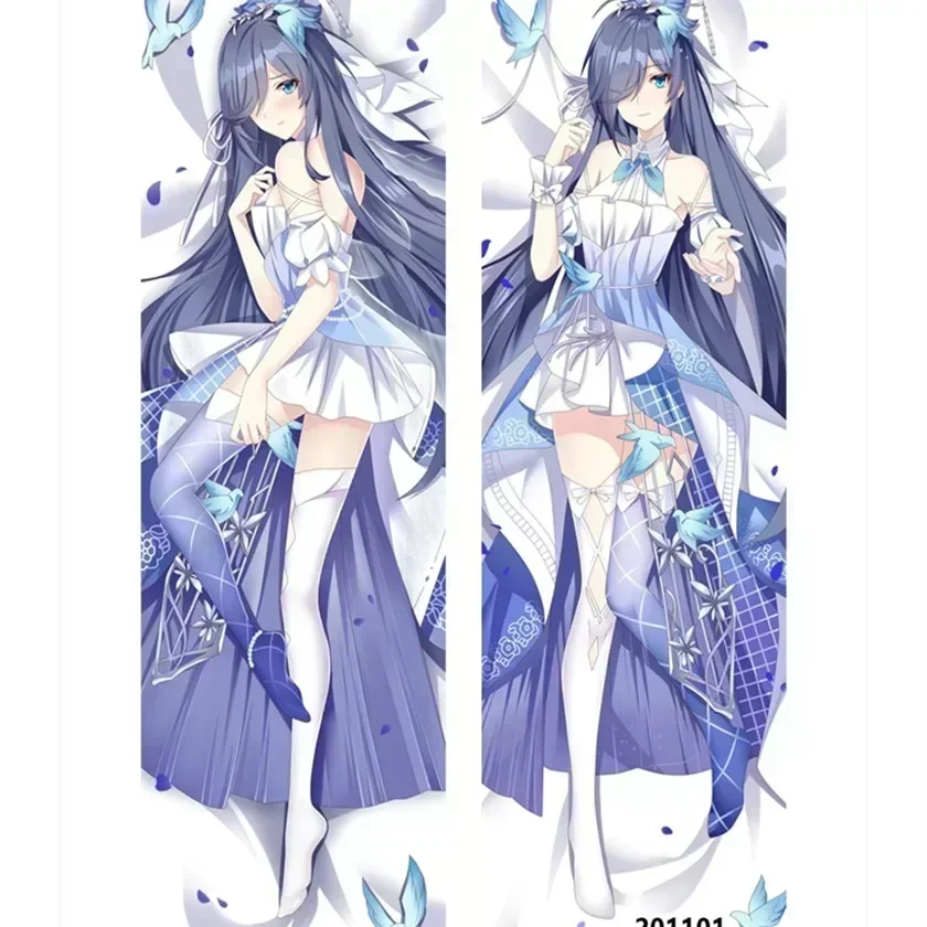 Honkai Impact-Juste de coussin personnalisée, jeu d'anime Hobby Express, Dakimakura, Otaku Waifu japonais, cosplay hDpotaku