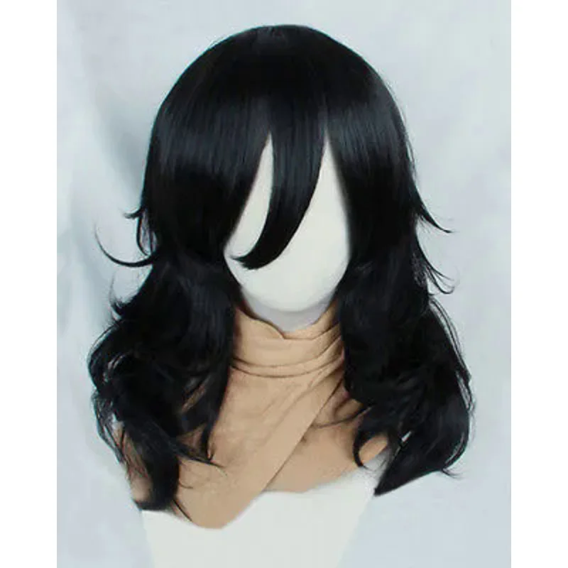 

My Hero Academia Boku no Hiro Akademia Shouta Aizawa Bla Wavy Cosplay Hair Wig