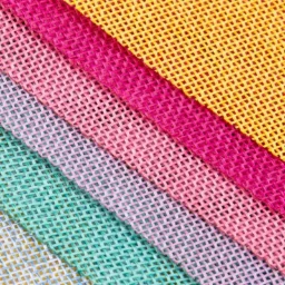 Vintage Colorful Burlap Linen Bunting Flags Pennant For Happy Birthday Party Wedding Decoration Candy Bar
