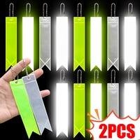 Bicycle Reflective Streamer Bike Safety Pendant Saddle Bag Night Riding Warning Tag High Visibility PVC Cycling Gear Accessories