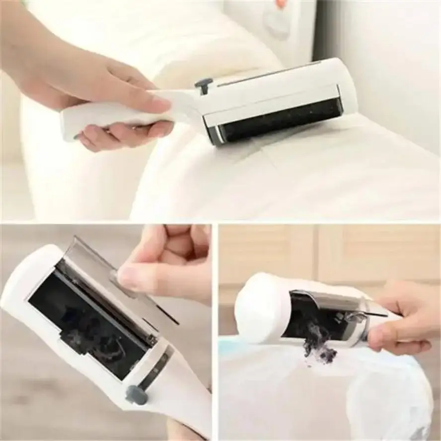 Home Convenience Gadgets Static Electricity Clothes Duster Pet Hair Cleaner Removal Brush Vacuum Sweeper For Home Office Travel