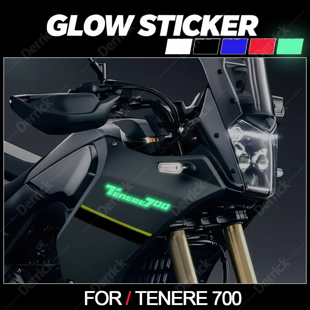 

Светящиеся наклейки для мотоцикла, светоотражающая наклейка на амортизатор топливного бака для YAMAHA TENERE 700, аксессуары 2018-2024 2025