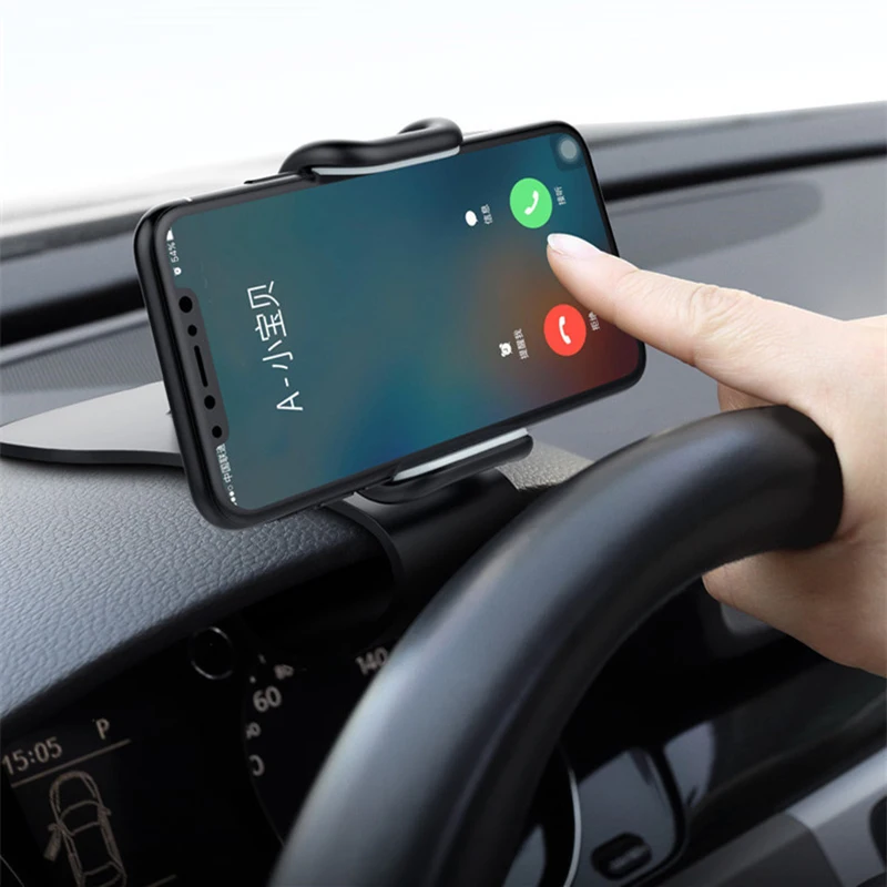 Obrotowy uchwyt samochodowy na telefon 360 Uniwersalne stojaki na telefony komórkowe Stojak samochodowy na deskę rozdzielczą Wspornik do telefonu komórkowego Auto Grip Stały uchwyt