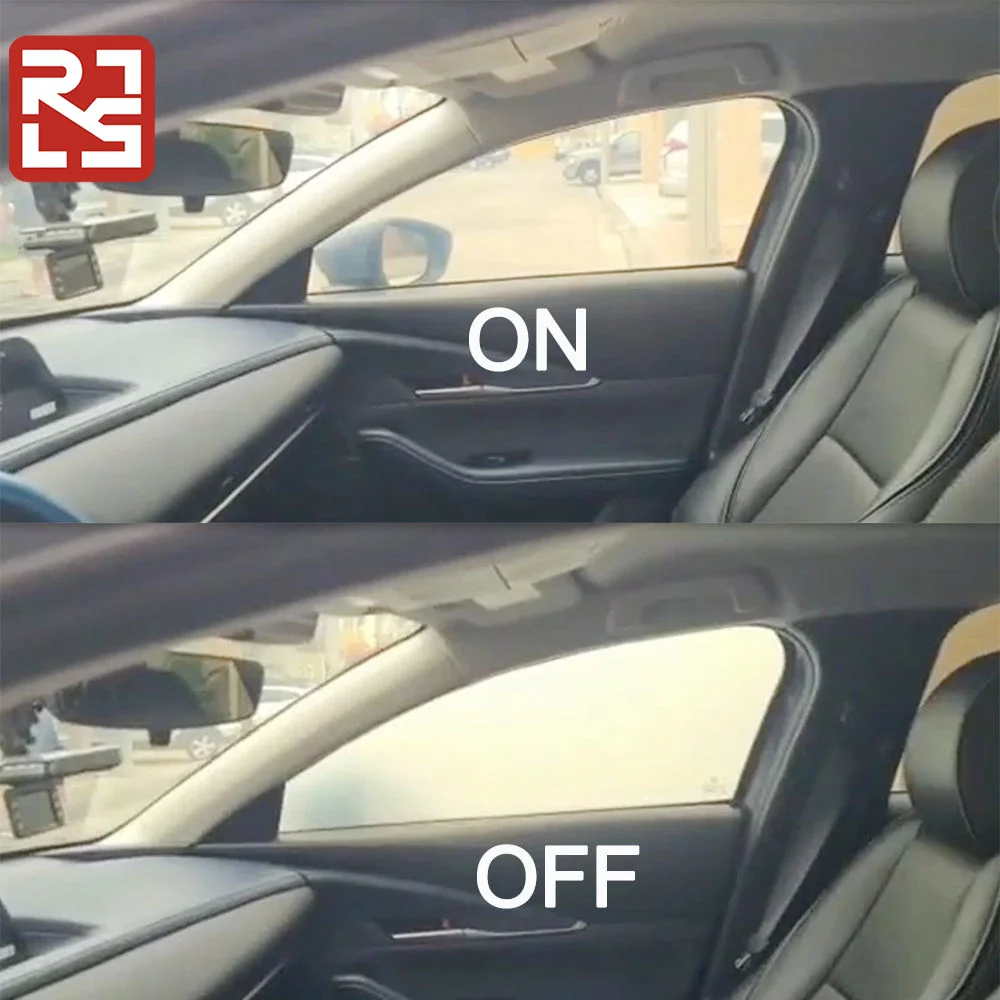 Wholesale Self-Adhesive Modern Decorative PDLC Smart Film for Car Windows with Customized Size