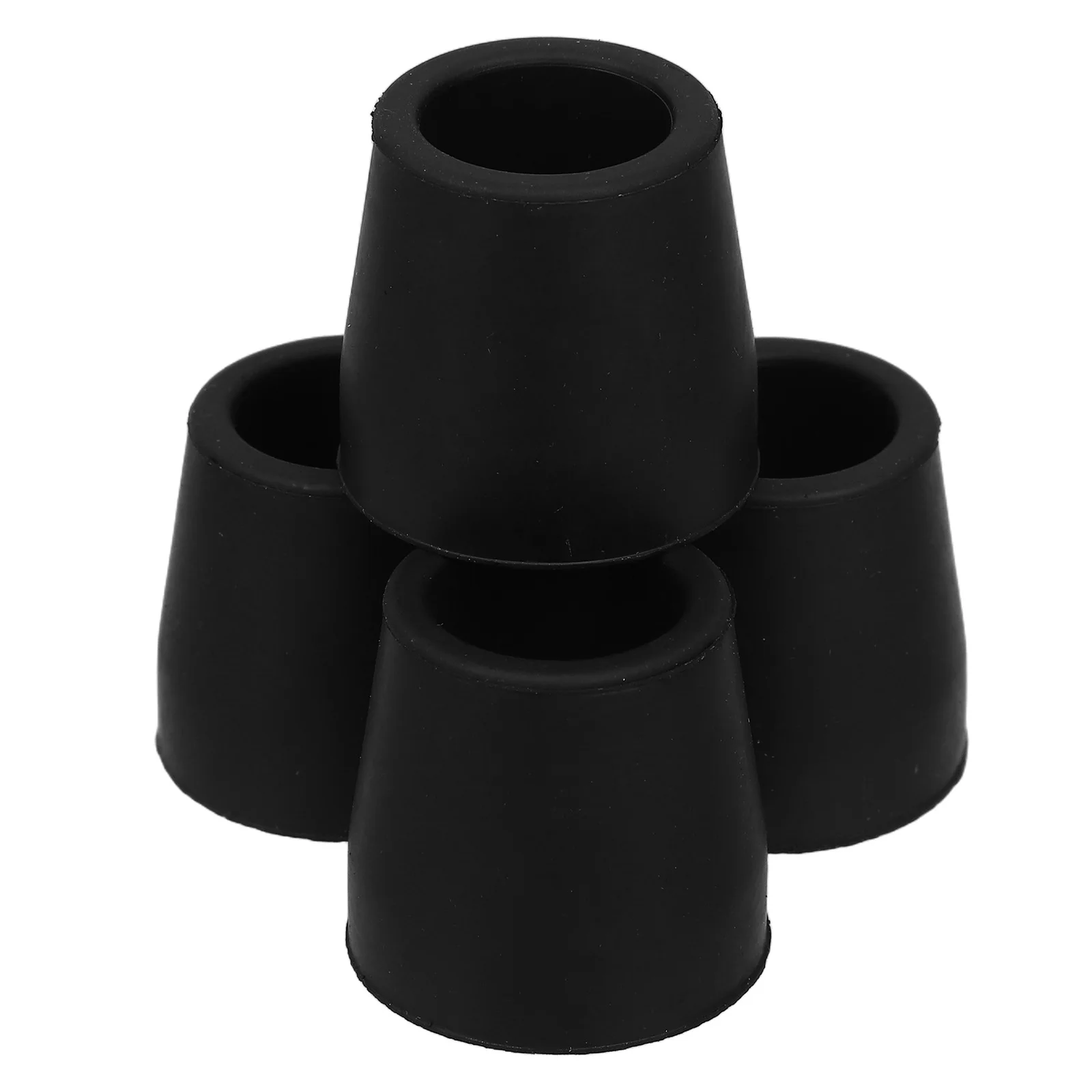 

4pcs Walker Footpads Durable Thickened Anti-slip Rubber Tips for Walking Aids Furniture Legs Non-slip Feet Bat Taper Knobs