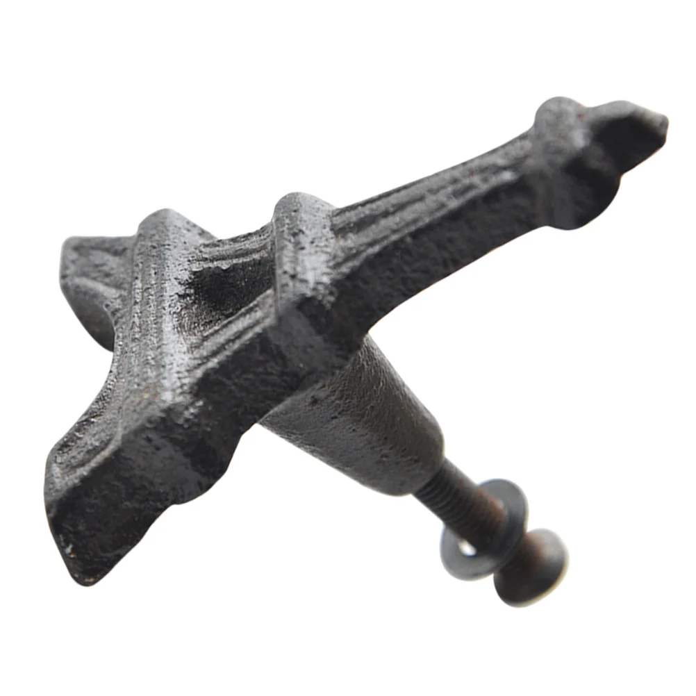 

Чугунные ручки для ящиков, ручка для шкафа, дизайн Эйфелевой башни, винтажная мебельная фурнитура в деревенском стиле для шкафа, гардероба, ванной комнаты