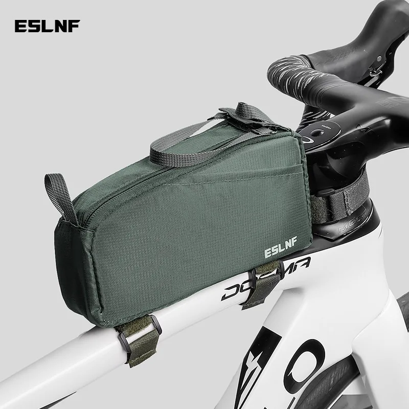 

ESLNF Bike Frame Bag Universal for Mountain/Road Bikes Cycling Top Tube Storage Pouch