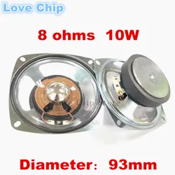 3 3.5 Inch waterproof Portable Audio Full Range Speaker 8 Ohms 10W 93mm 92mm Home Theater Neodymium KTV Professional LoudSpeaker