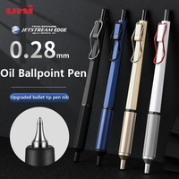 UNI Mitsubishi Jetstream SXN-1003 Metal Ballpoint Pen, 0.28/0.38mm Fine Point Writing High-end Black Oil Pen aesthetic papeleria