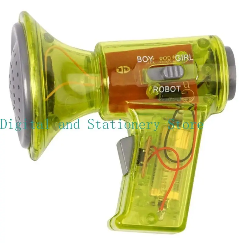 Y1UB Funny Multi Voice Changer Amplifier 3 Different Voices Fun Toy Speaker Kids for Ideal Gift Toy for Kids Children Adults