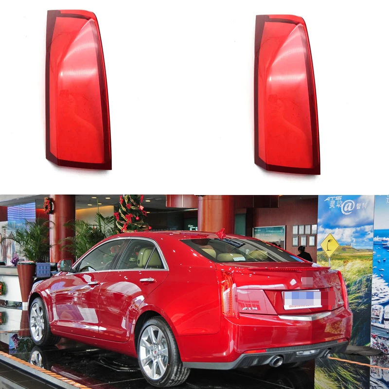 

For 2013-2017 Cadillac ATS Rear Tail Light Cover ATS-L Rear Headlight Transparent Lamp Housing Auto Parts