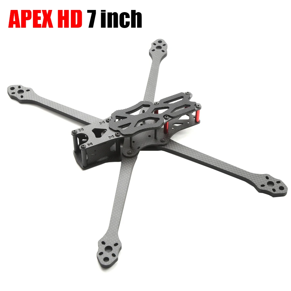 

APEX HD 7 inch Frame Kit Carbon Fiber Quadcopter Long Range 5.5mm arm 315mm DIY parts For FPV Freestyle RC Racing Drone Models