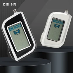 Tpu-車のキーケース,双方向アラーム付き,LCDリモコンキーチェーン,ロシア語版,a93,a63用