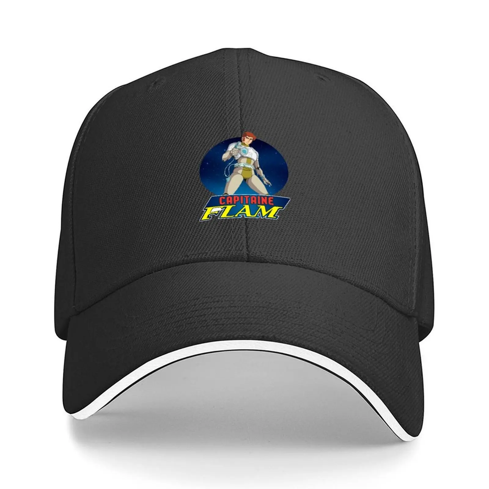 

Capitaine Flam (Captain Future) Baseball Cap hats on offer Golf Hat Man Hat Beach men's big size hat For Girls Men's