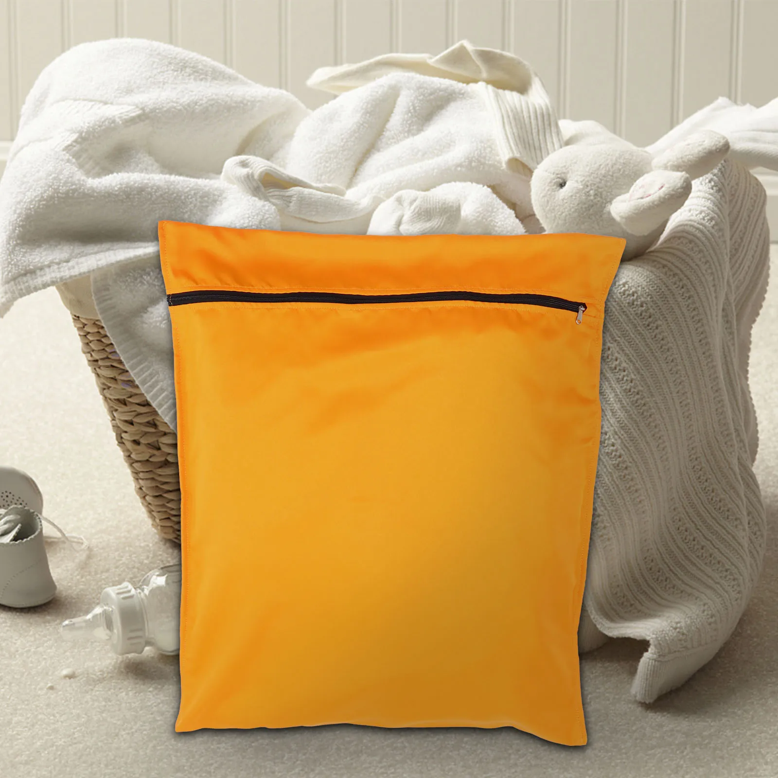 

Laundry Bag for Pet Clothes Dog Washing Polyester Zipper Travel Storage Seasonal Clothing Quick Dry Delicate Underwear