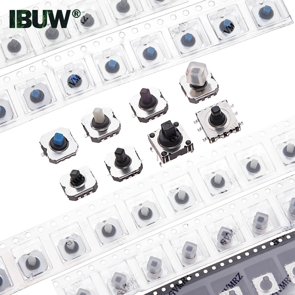 10PCS 7*7mm 10*10mm Five Way Switch 7X7 10x10 SMD For Mobile Navigation Keys Mobile Switch to Multi-directional Switch 7x7x5/6