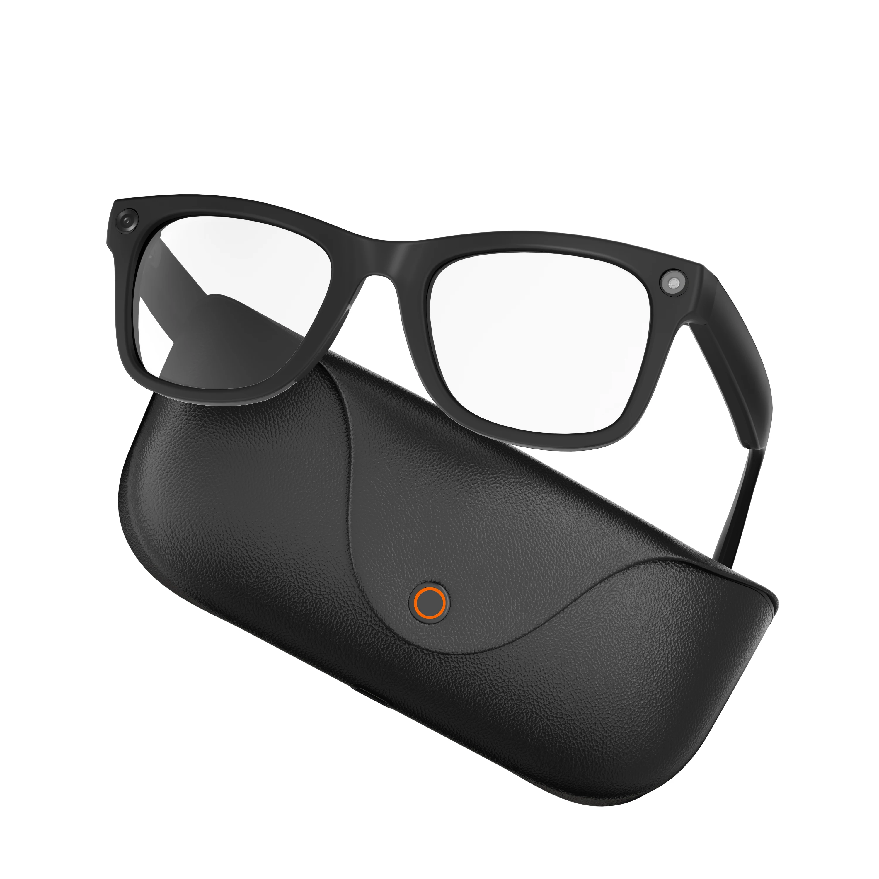High Quality New AI Smart Glasses MT5Ultra Voice Wake Intelligent Translation 1080P Camera IPX-5 Magnetic Charging Box Call