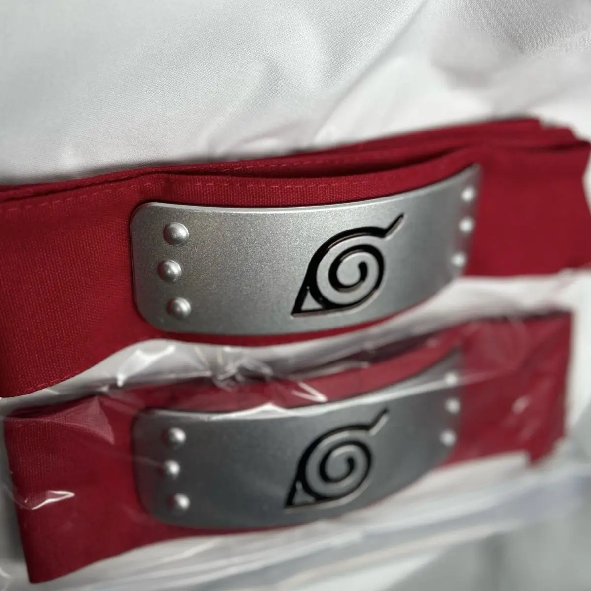 Anime Naruto Konoha Stirnband Cosplay Stirnschutz Verstellbares Stoff-Stirnband Halloween Party Kostüm Zubehör Geschenk – Detail 5