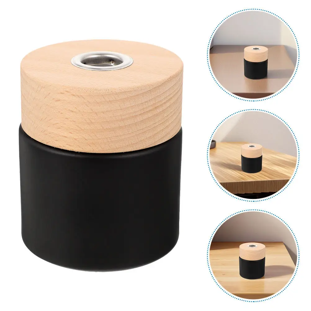 

2Pcs Essential Oil Diffuser Bottles Cylindrical Elegant Refillable Empty Aroma Diffuser Fragrance Decor