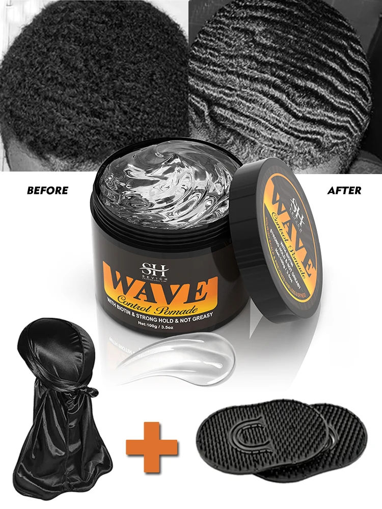 Sevich Wavy Frizz Control Gel wax stick for wig Styling Wax Anti-Hair Loss Clay Hair Pomade for African Black Men Hair wholesale