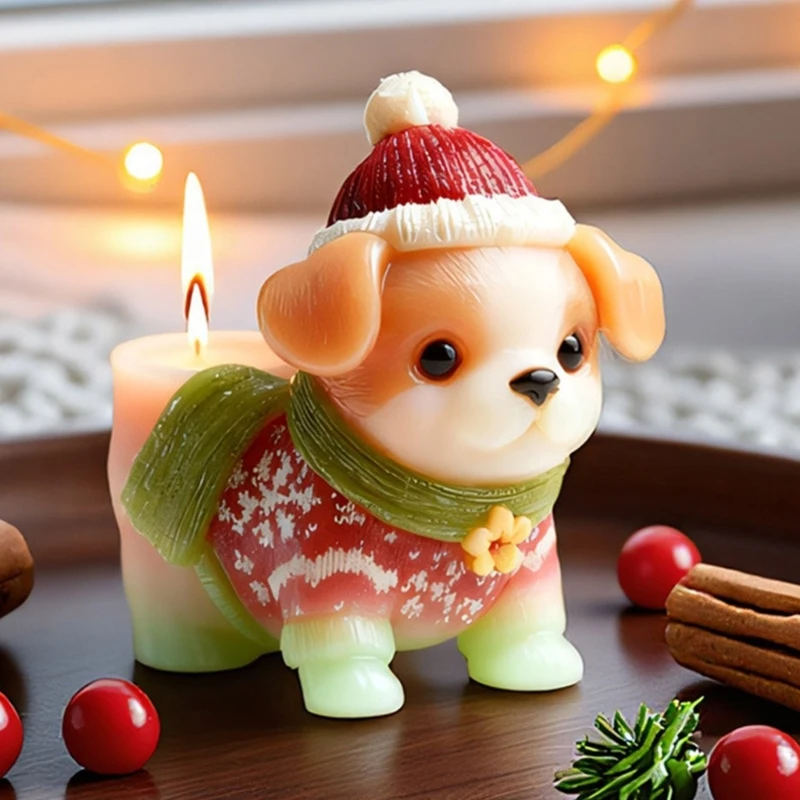 

Multi Use Silicone Mould for Plant Pots Small Dog Shaped Planter Mould C71A