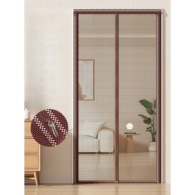 Mosquito-proof door curtain, strong magnetic gauze, magnetic strip, strong magnetic gauze door curtain