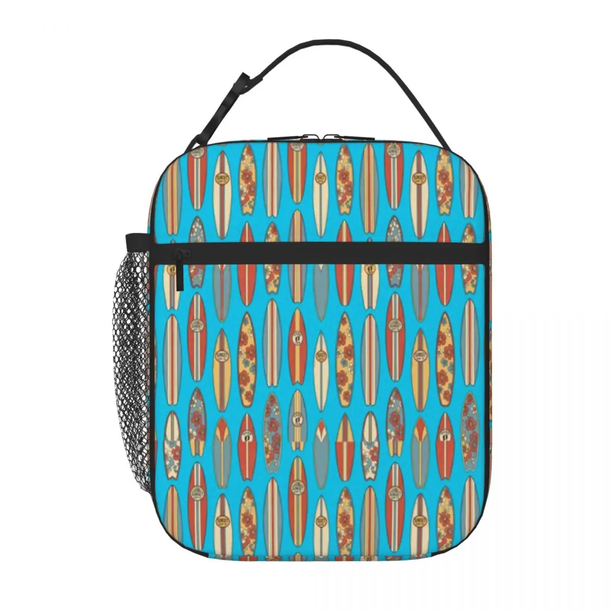 Hot Sale Sports Collection Surfboard Feminine Neoprene Lunch Bag Fitness Snack Thermal Tote