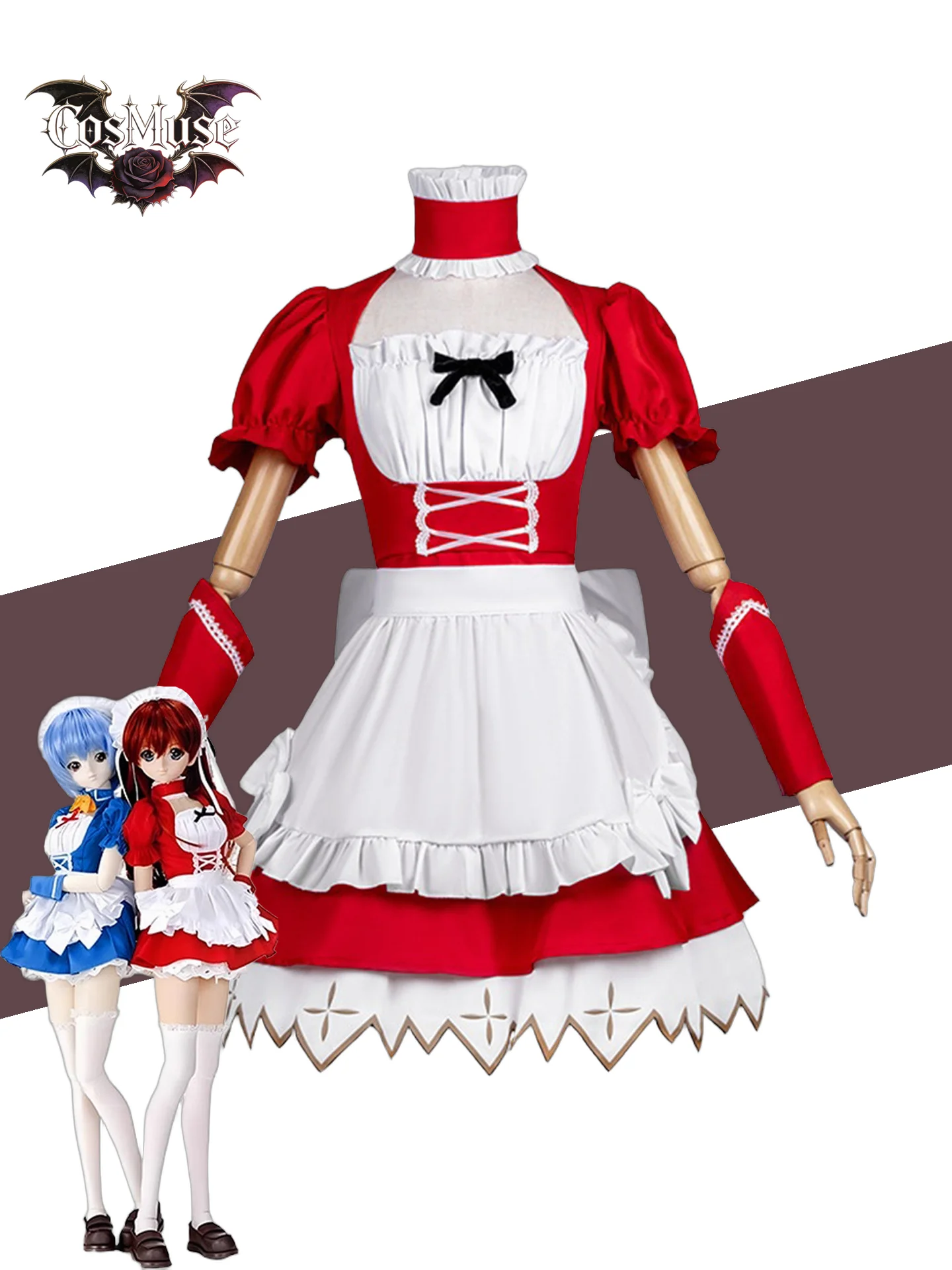 

Costumes Langley Lolita Cosplay Dress Wig Carnival Halloween Party