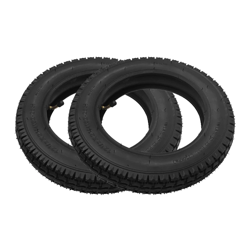12-Inch Tires 12 1/2 X 2 1/4 (62-203) Fit Many Gas Electric Scooter E-Bike Wheel Tire Inner Tube Accessories view 5