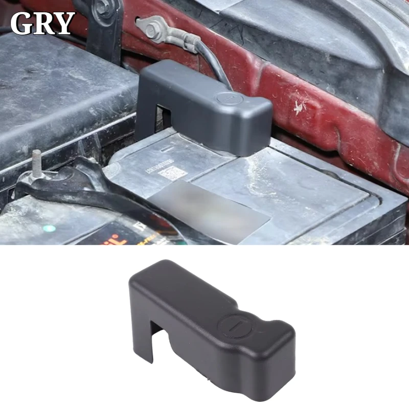 Car Battery Negative Protection Cover For Toyota Land Cruiser Prado150 FJ Cruiser Lexus GX 2010-2023 ABS Interior Accessories