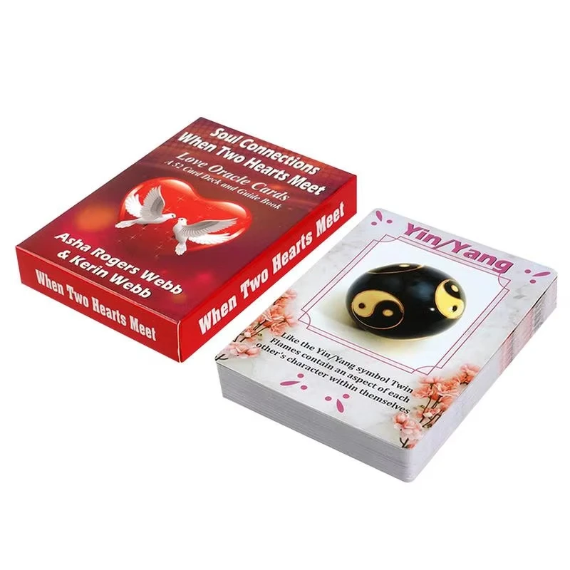 Soul Connections When Two Hearts Meet Love Oracle Cards 52 Wahrsagekarten