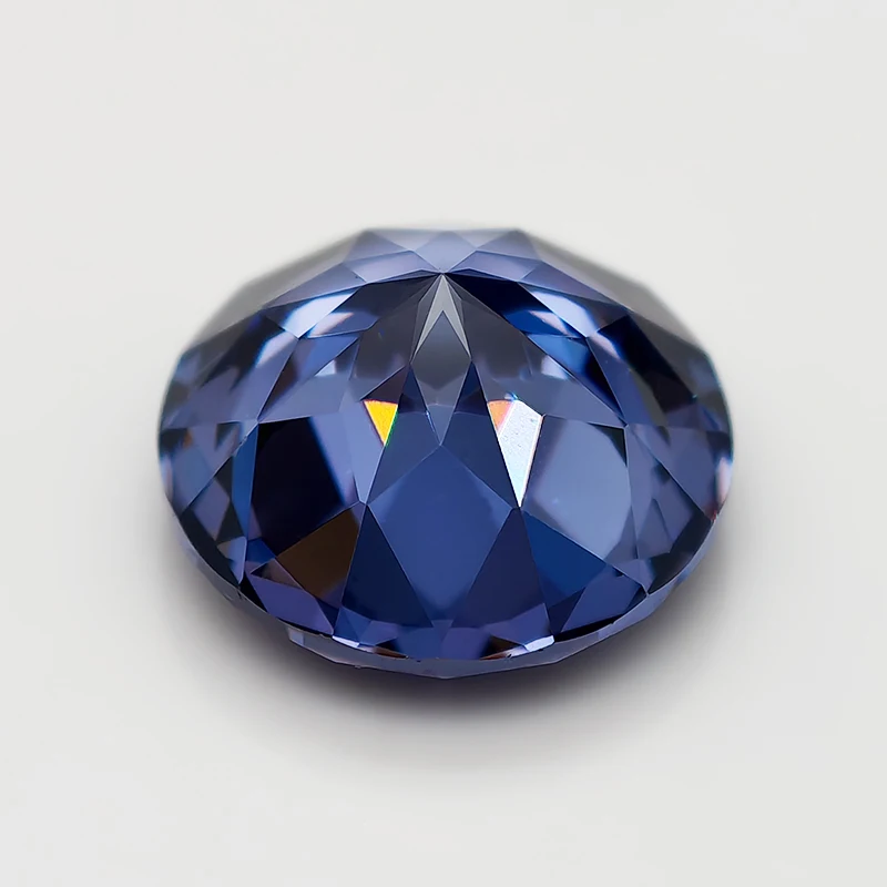 New Tanzanite 8.0mm Astral Cut Cubic Zirconia Stones Loose Gemstone for Jewelry Making
