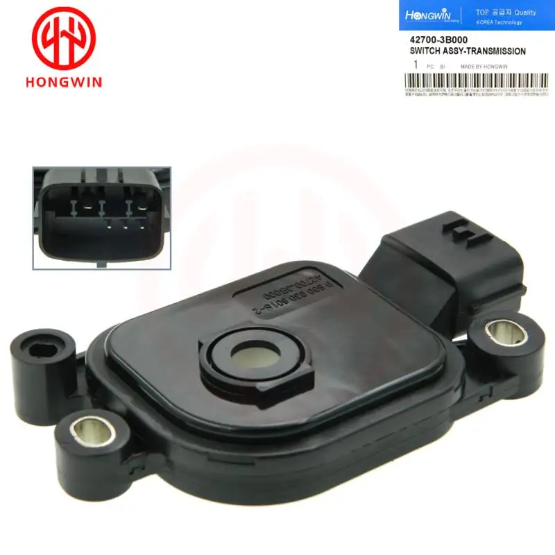 OEM:42700-3B000 Neutral Safety Inhibitor Switch For Hyundai Azera Tucson Santa Fe 2010-2013 Kia Sportage Sorento 2011-2014