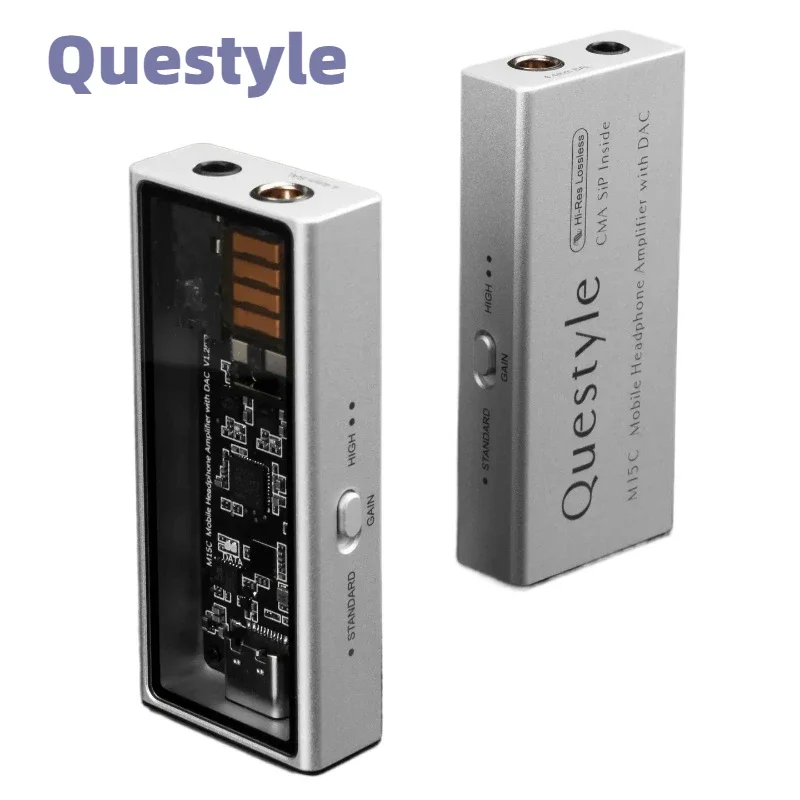 Questyle M15C Portable USB DAC& Latest Release Flagship CS43198 Decoding headphone power amplifier machine Portable decoder