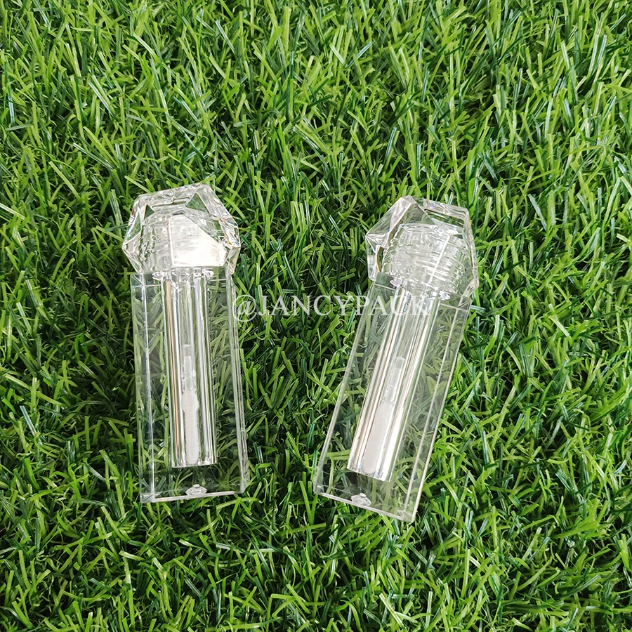 3ML lege diamant doorzichtige lipglossbuis plastic hervulbare flessen vloeibare lippenstiftcontainer lipgloss monsterfles