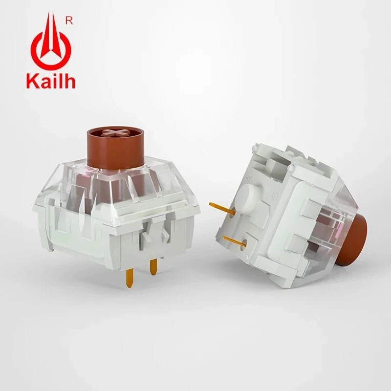 Kailh Wholesales BOX Jade Navy Royal White Switch DIY Mechanical Keyboard Red Brown Switches Compatible Cherry MX RGB Switch image 3