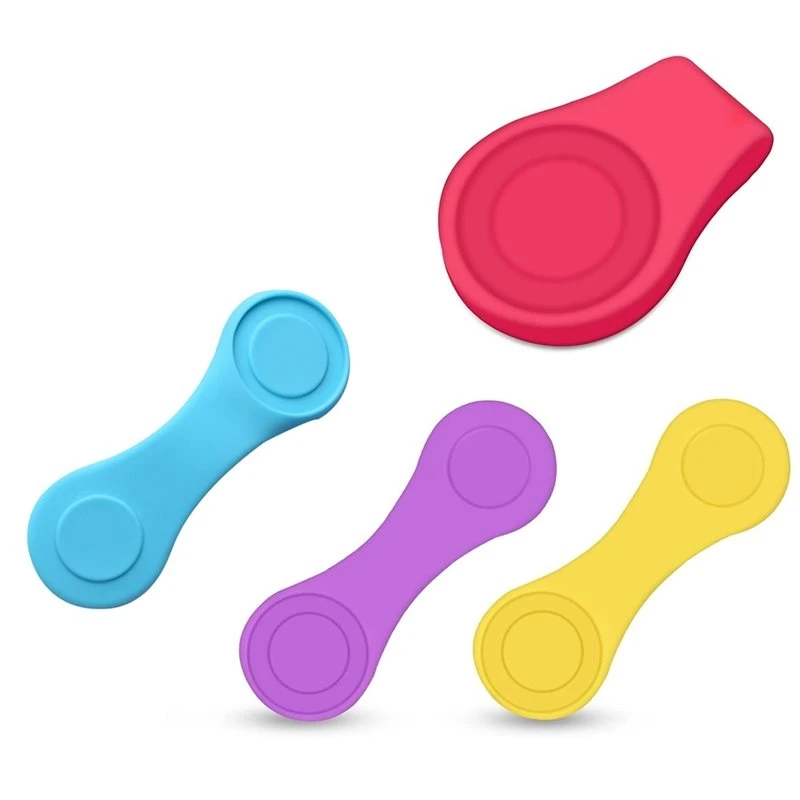 LALA Golf Ball Marker Holder 4 Pack Magnetic Clip, Attached To Hats Caps Belts Visors Shirts Collars