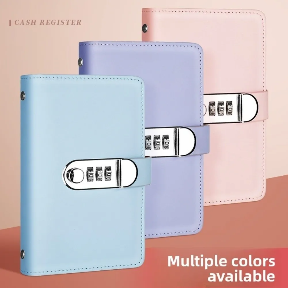 50Sheets Saving Money Binder Portable Refillable Planner Organizer Cash Envelopes Savings Handbook Account Book 50 Sheets