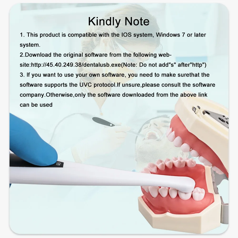8.0 Mega Pixels USB 6 White LED Intra Oral Examination Camera 6mm Super mini Lens Dental CMOS Intraoral Camera Dentistry Tool