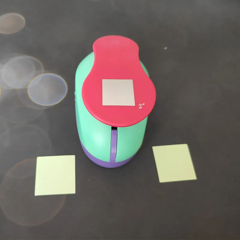 1 قطعة 33 مللي متر ثقب مربع لكمة إيفا رغوة الة قطع الورق للمدرسة مكتب بطاقات المعايدة DIY بها بنفسك صنع سكرابوكينغ أدوات القطع الحرفية