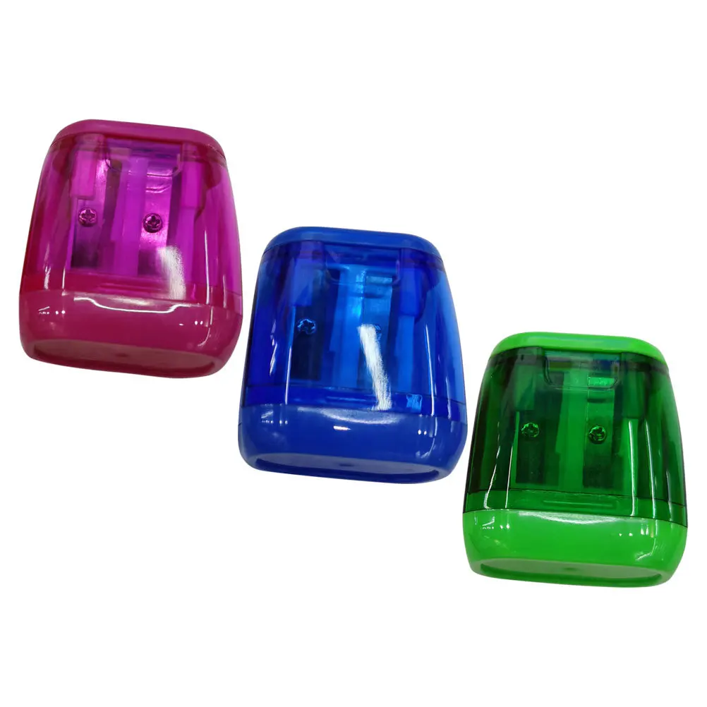 

3Pcs Manual Metal Pencil Sharpeners Portable Sharpener for Students Artists School Small Handheld Pencil Sharpener
